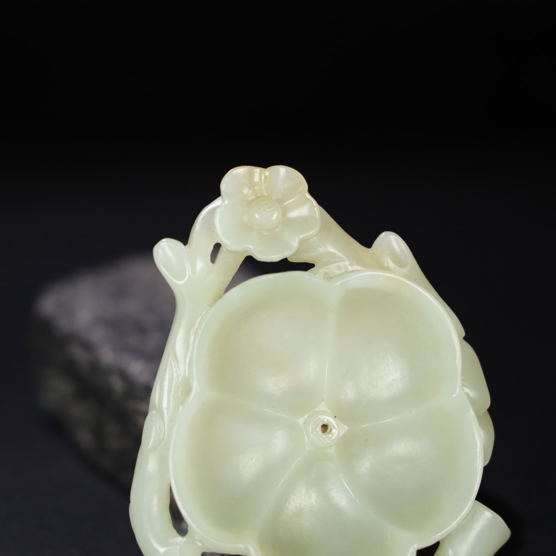 Chinese Natural Jade Carved Incense sticks