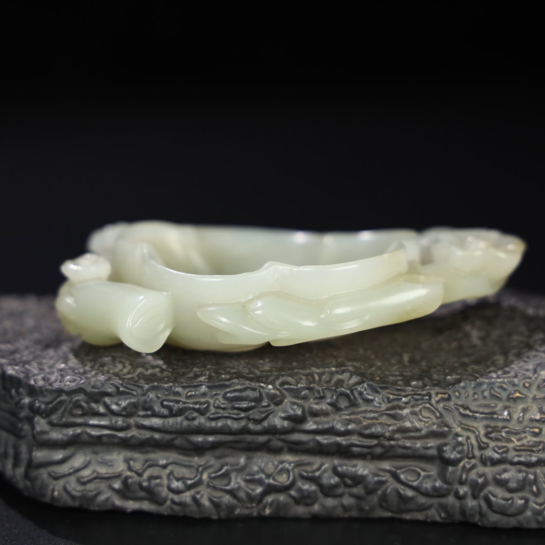 Chinese Natural Jade Carved Incense sticks