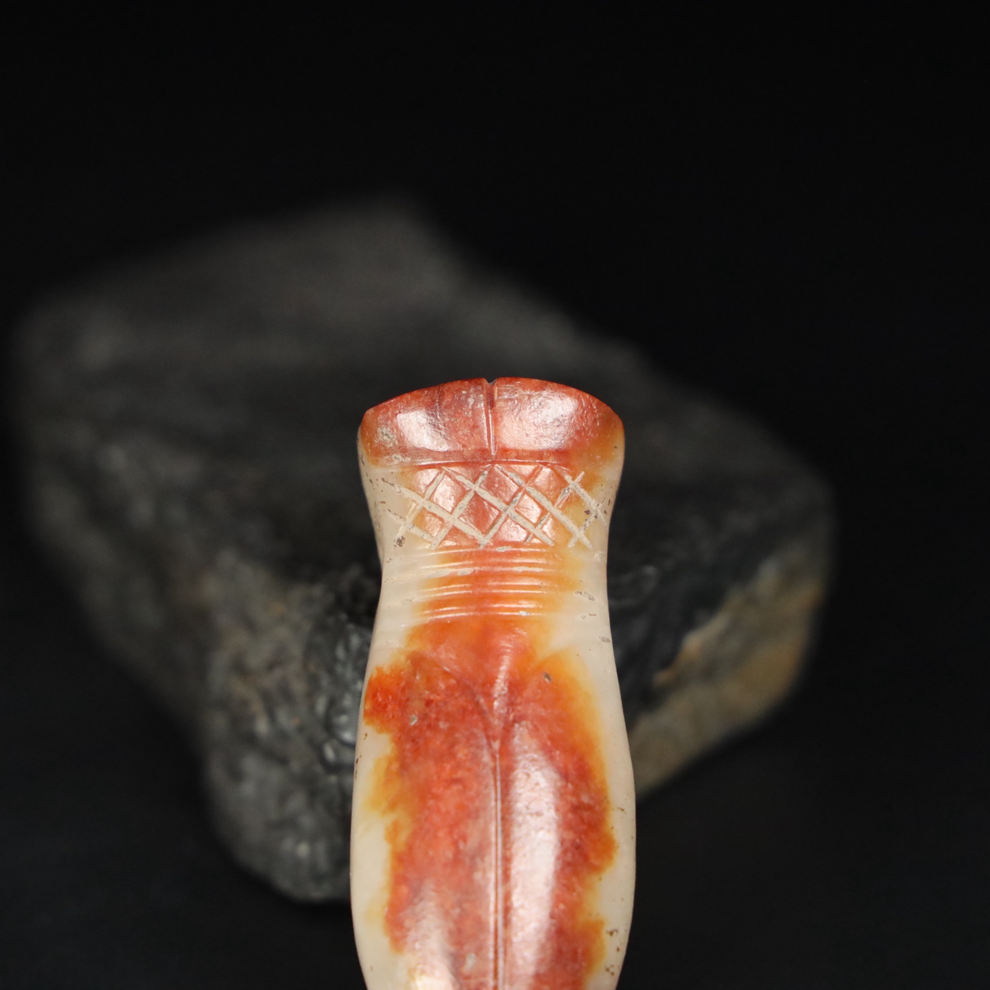 Chinese Natural Jade Carved Cicada