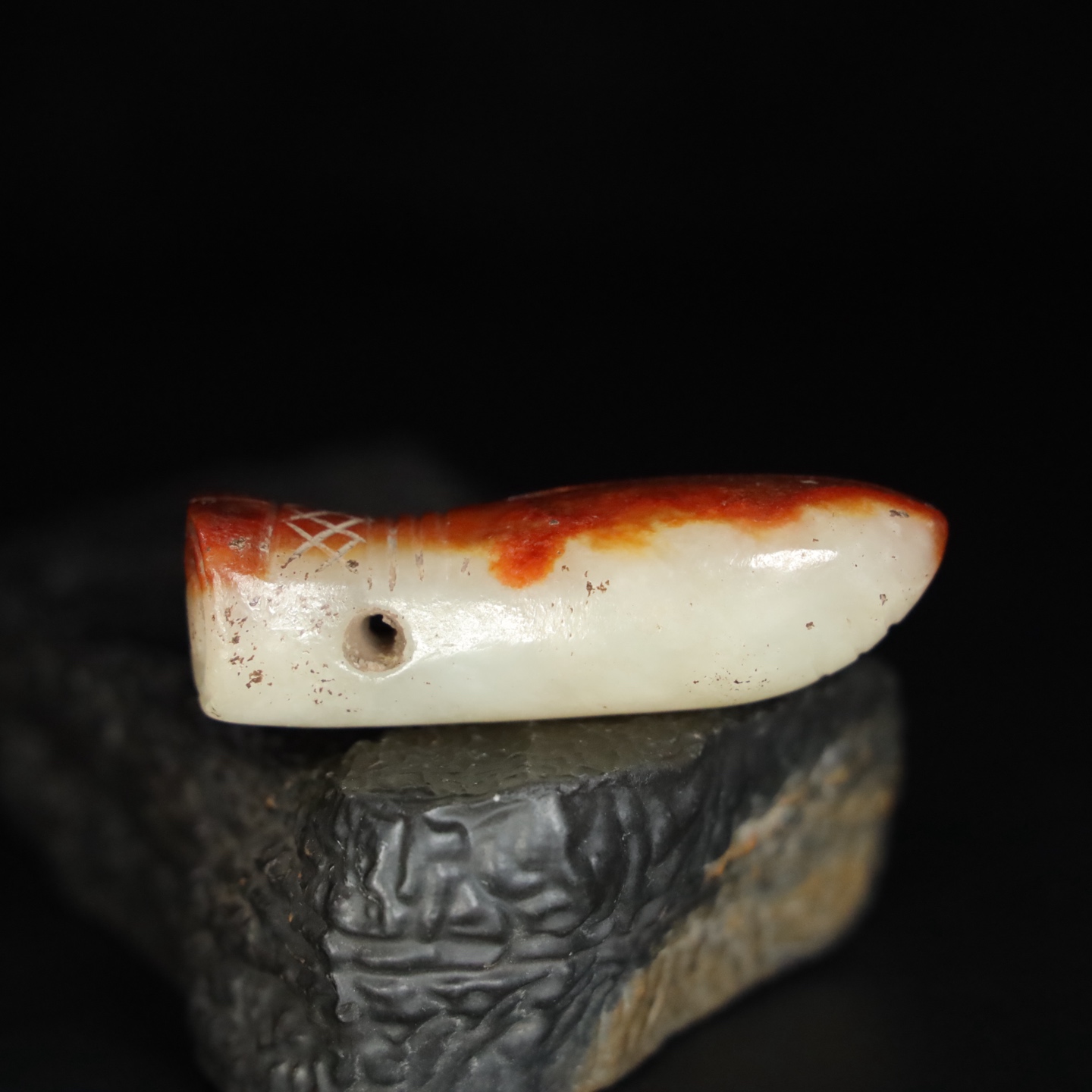 Chinese Natural Jade Carved Cicada