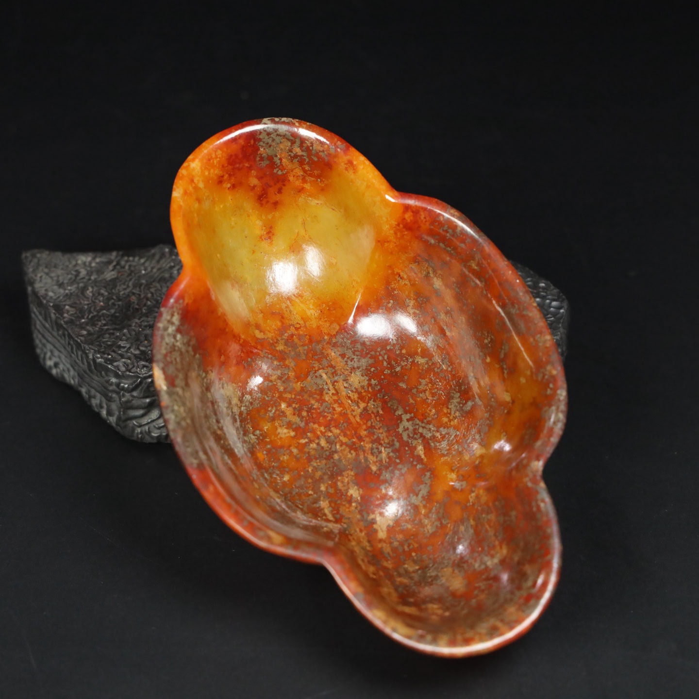 Chinese Natural Jade Carved Vessels