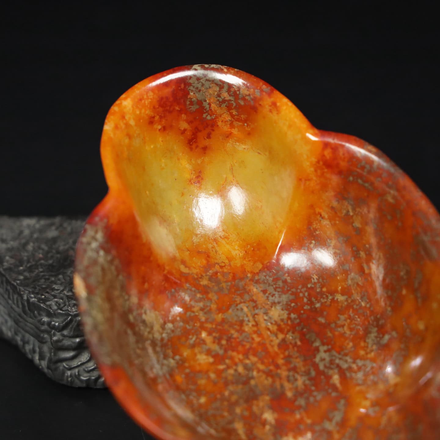 Chinese Natural Jade Carved Vessels