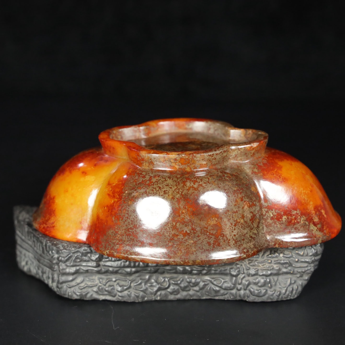 Chinese Natural Jade Carved Vessels