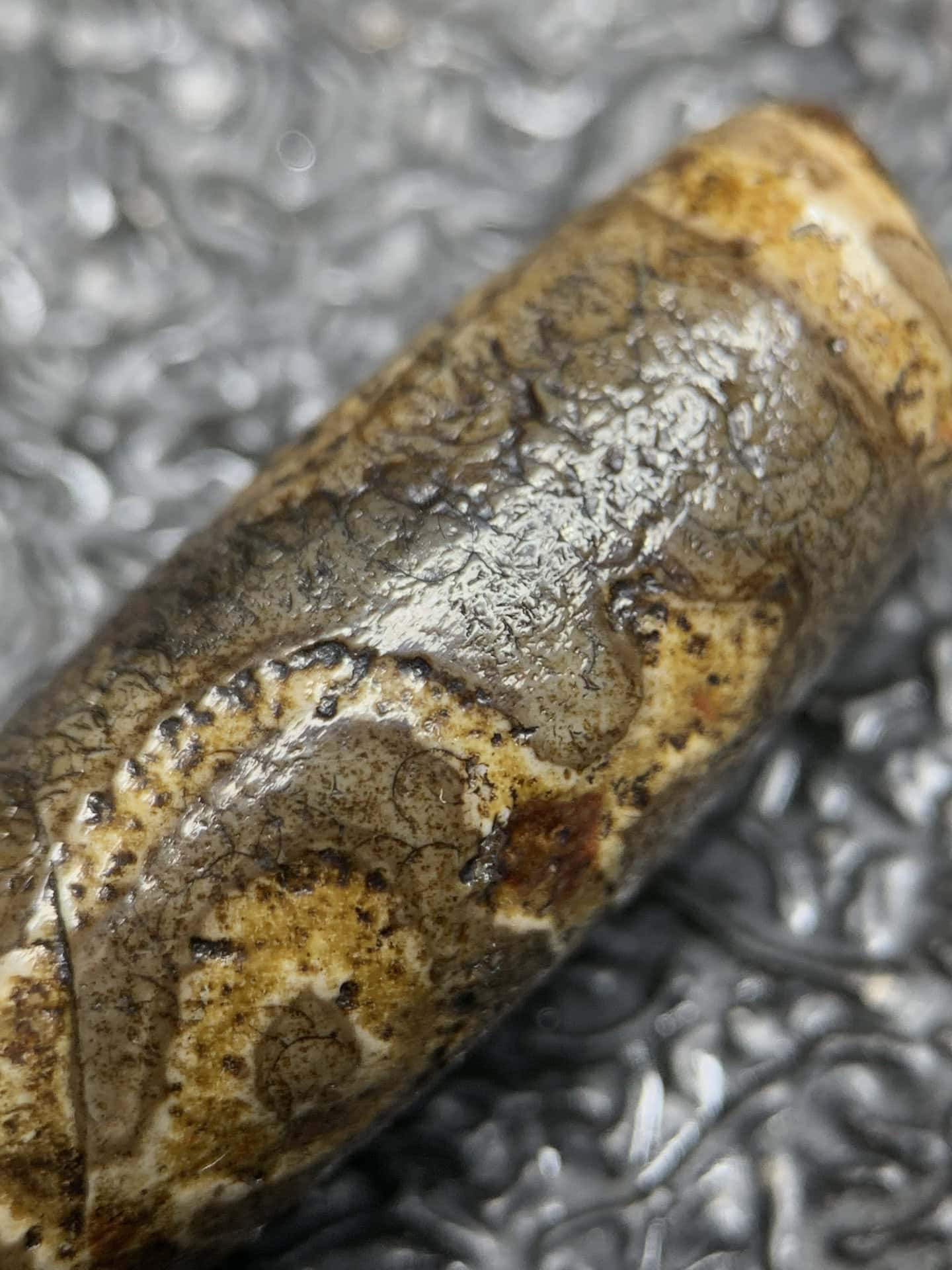 Chinese Natural Agate DZI Beads