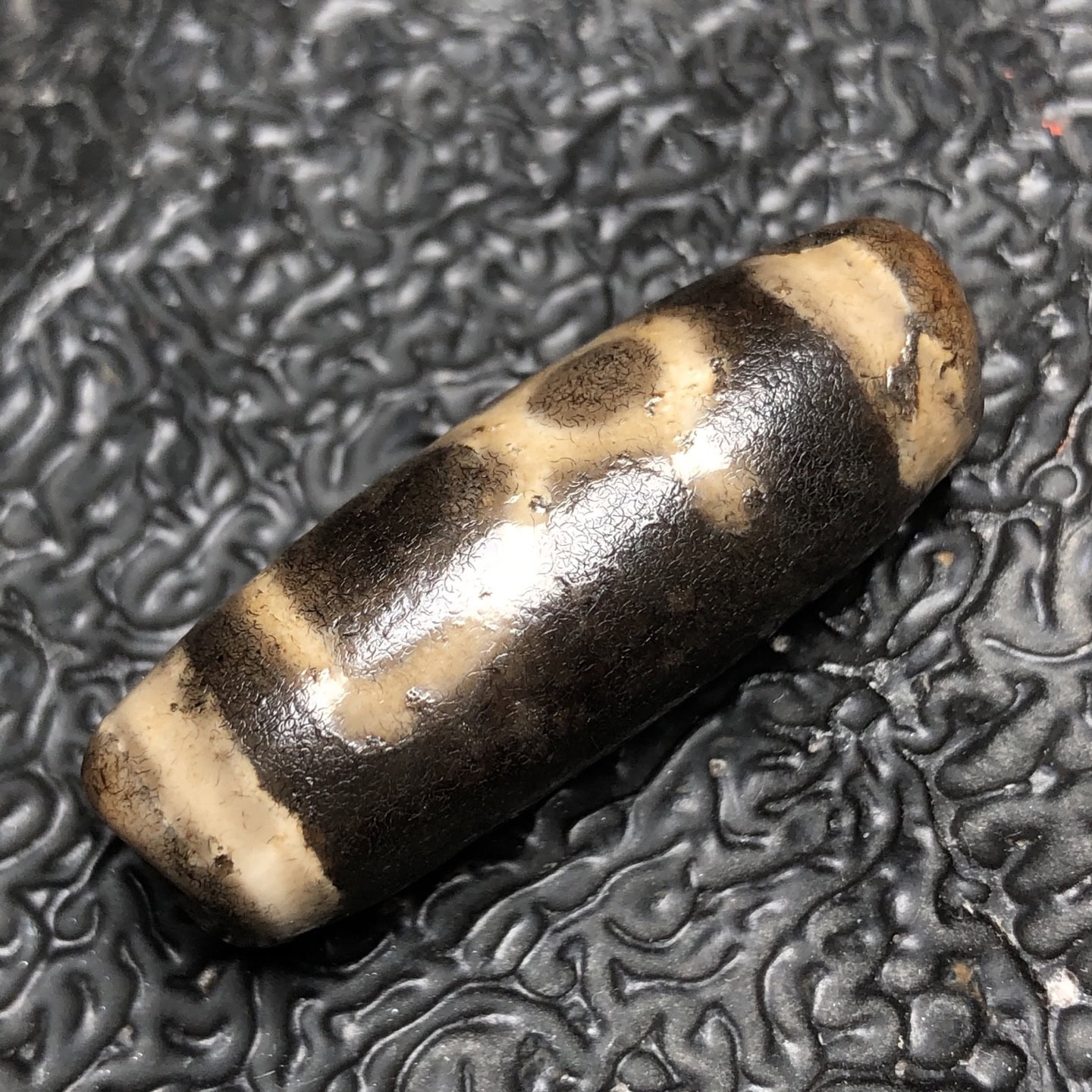 Chinese Natural Agate DZI Beads
