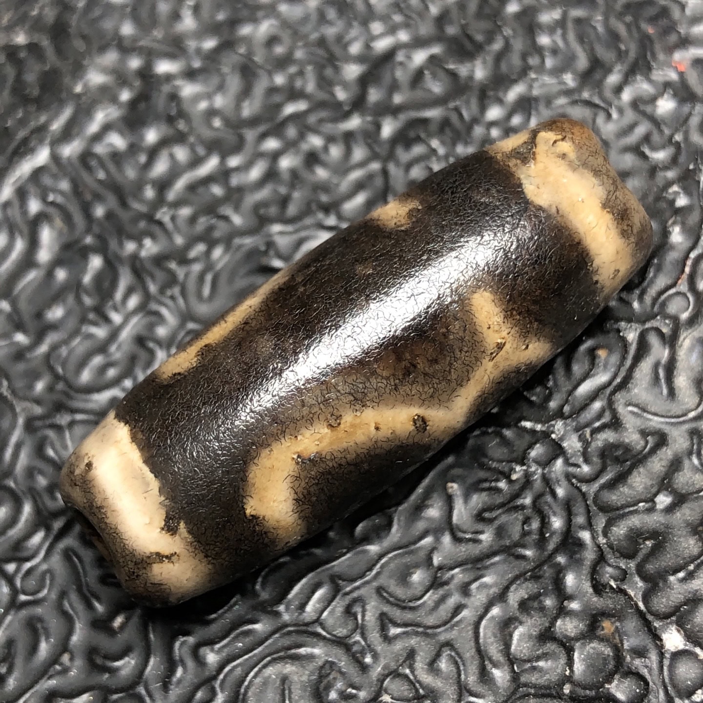 Chinese Natural Agate DZI Beads