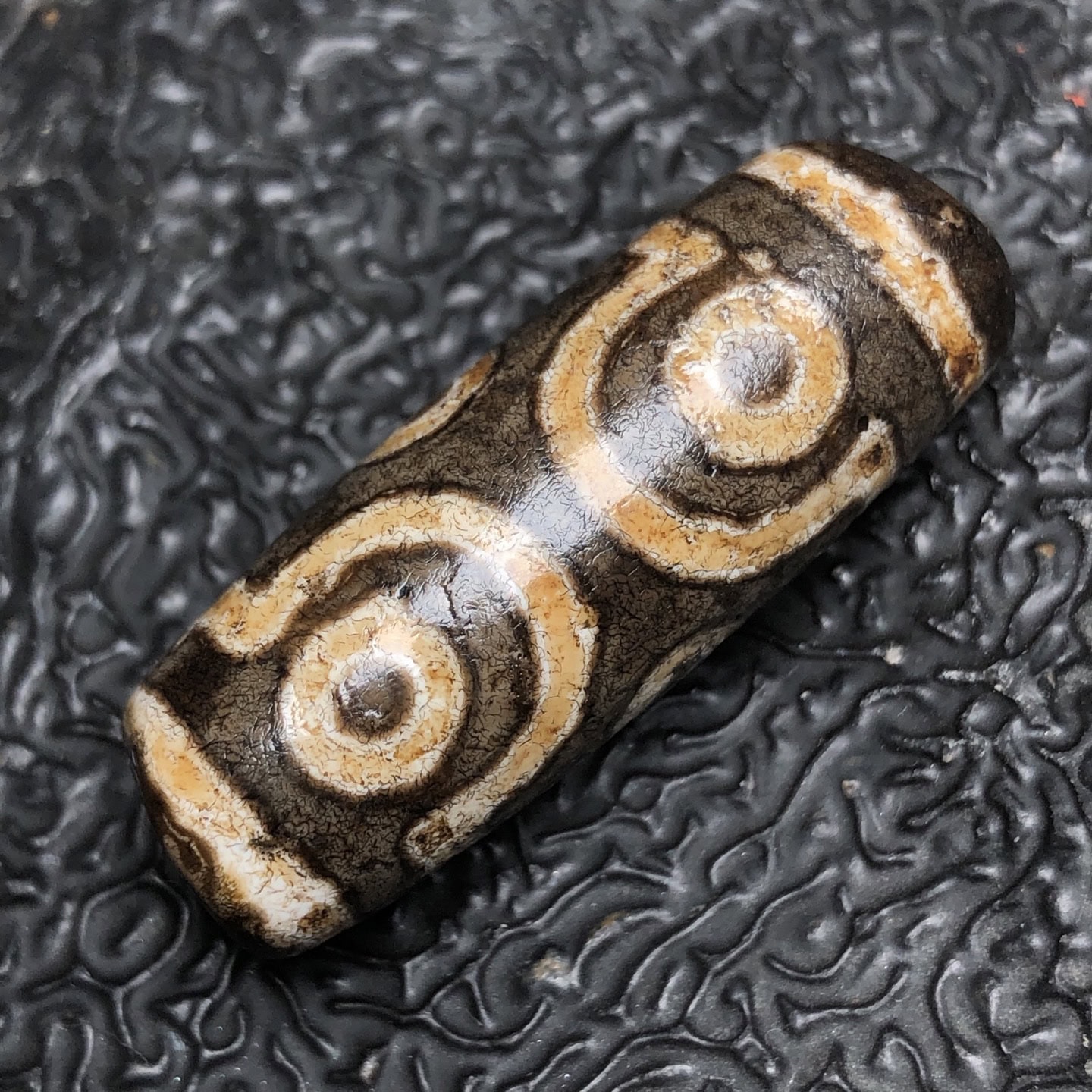 Chinese Natural Agate DZI Beads