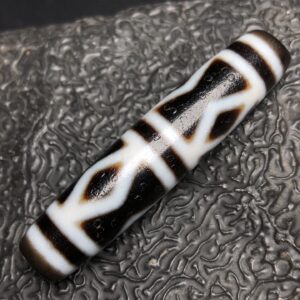 Chinese Natural Agate DZI Beads