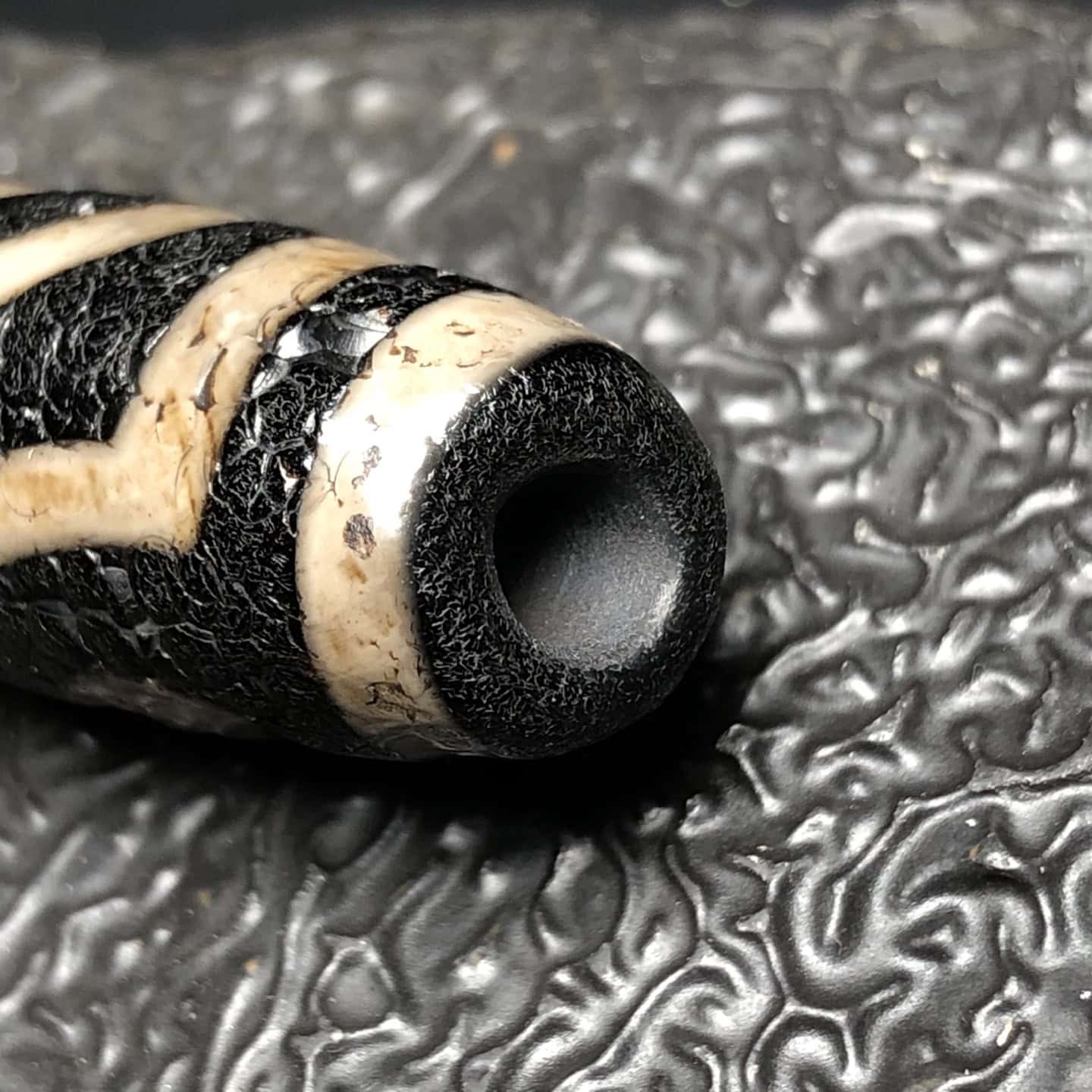 Chinese Natural Agate DZI Beads