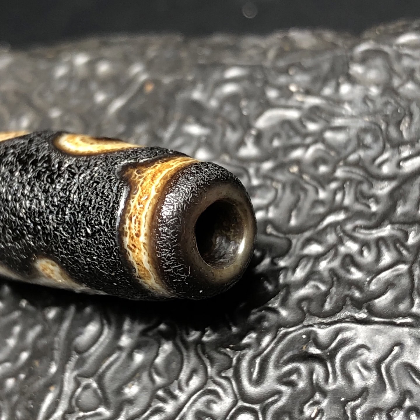 Chinese Natural Agate DZI Beads