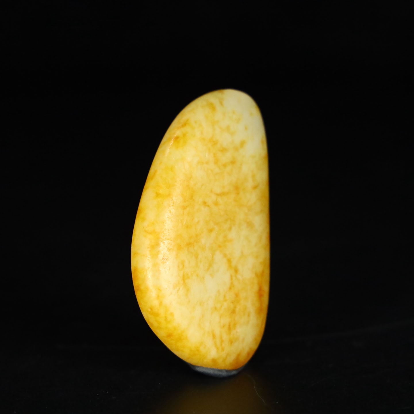 Chinese Natural Jade Carved Guanyin Pendant