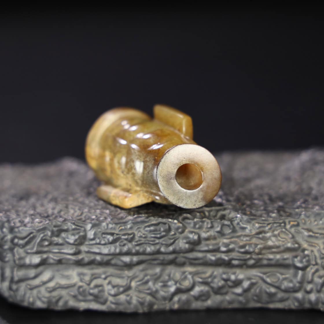 Chinese Natural Jade Carved Seal