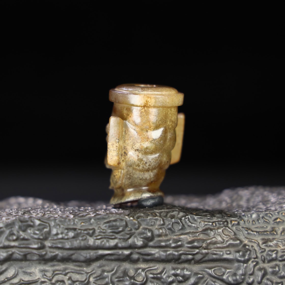 Chinese Natural Jade Carved Seal