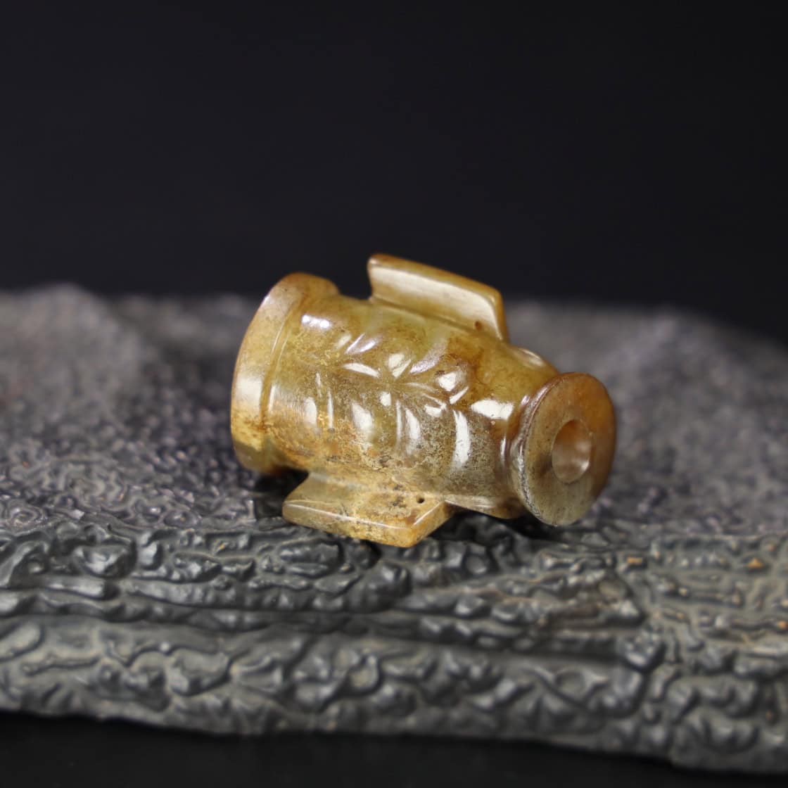 Chinese Natural Jade Carved Seal