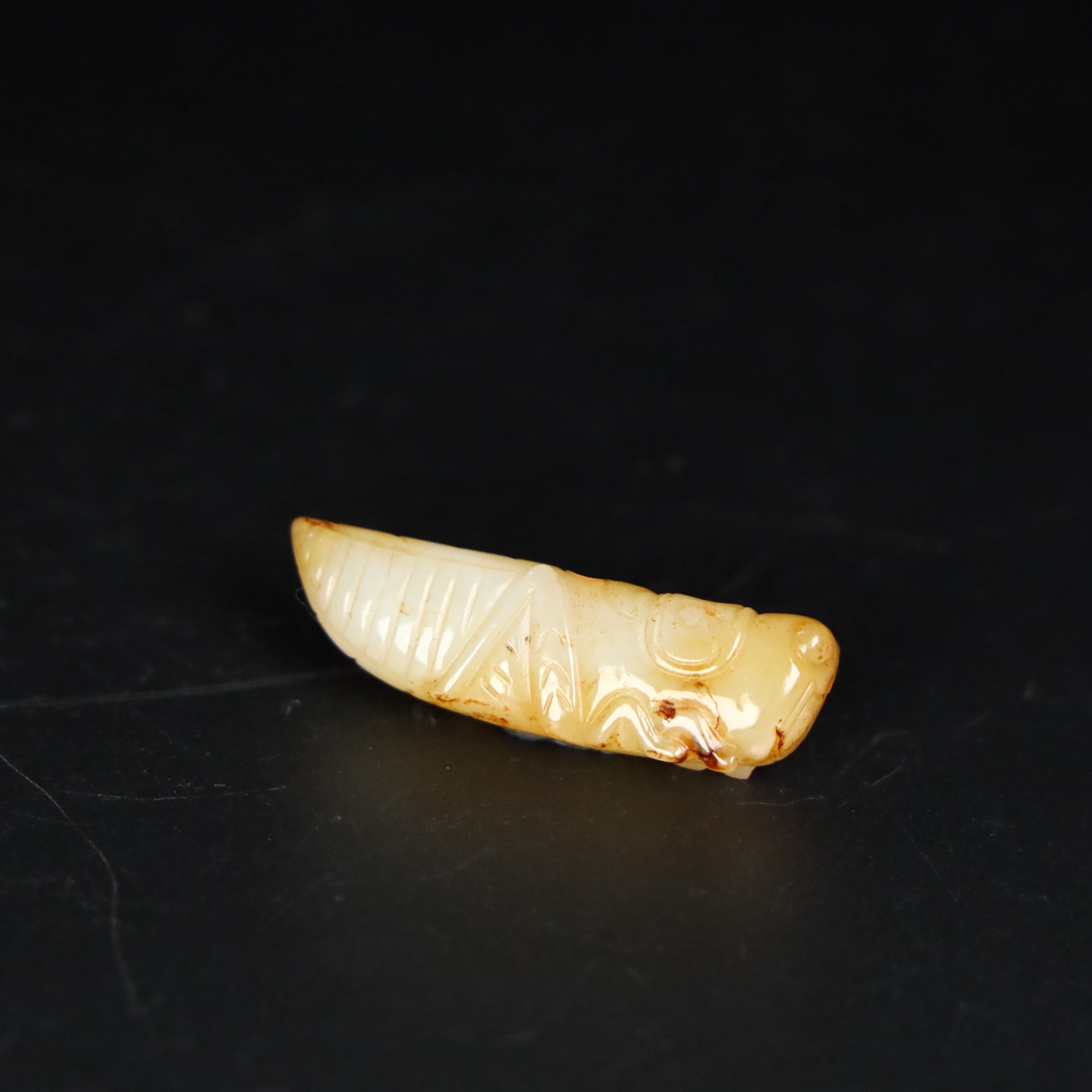 Chinese Natural Jade Carved cicada