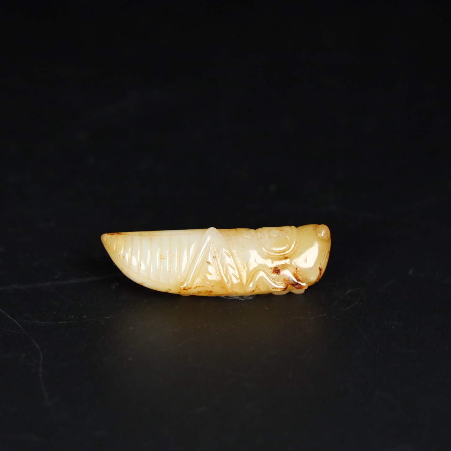 Chinese Natural Jade Carved cicada