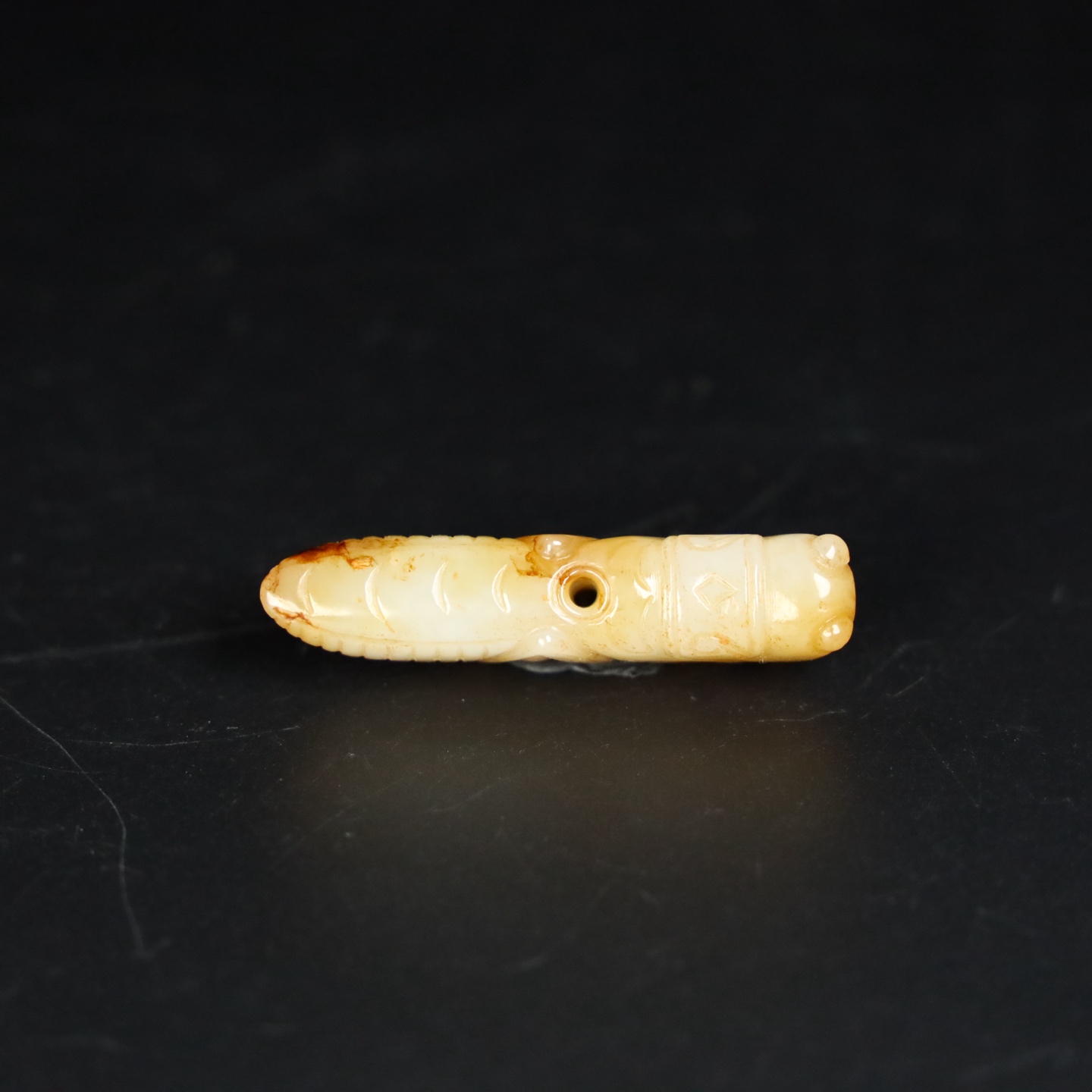Chinese Natural Jade Carved cicada