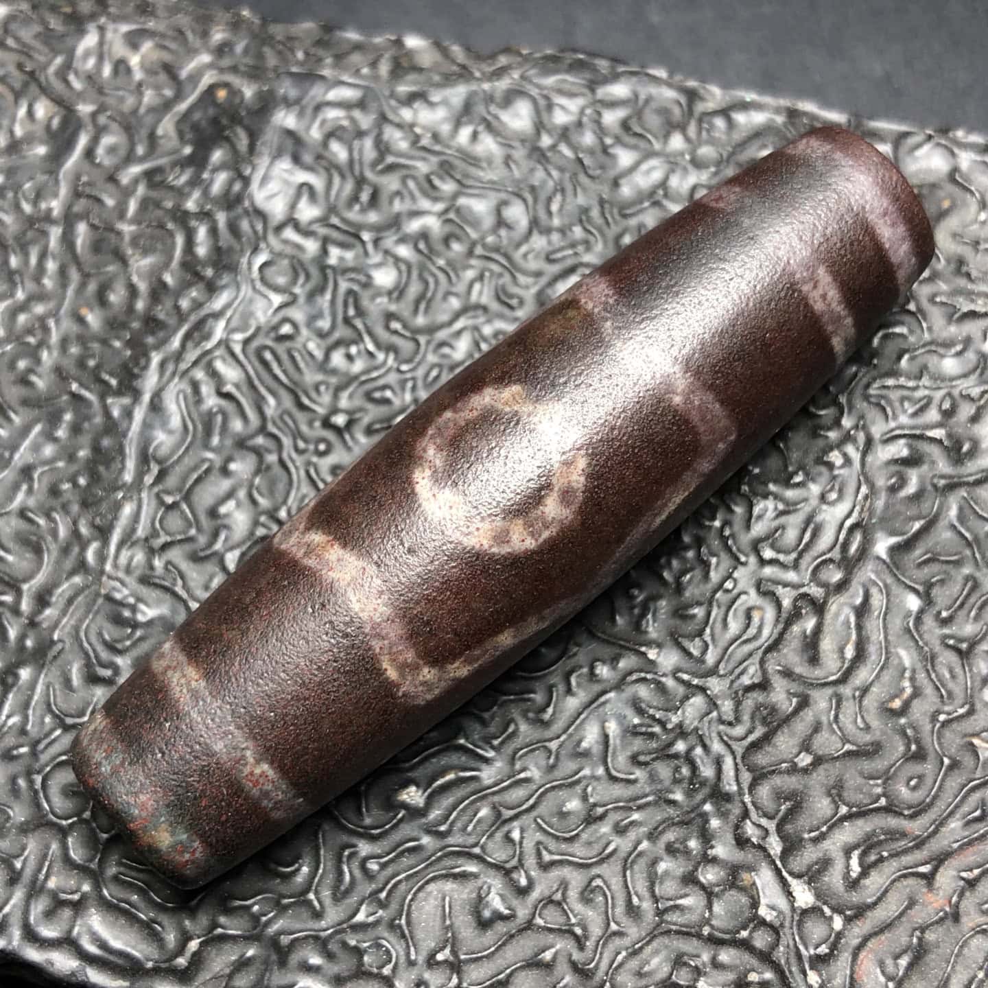 Chinese Natural Agate DZI Beads
