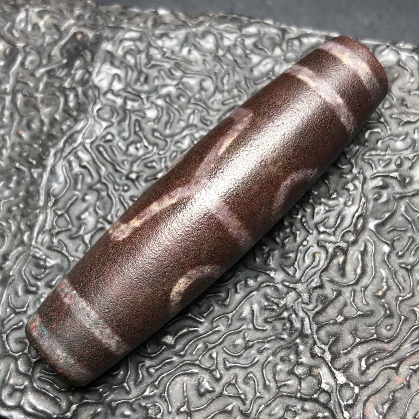 Chinese Natural Agate DZI Beads