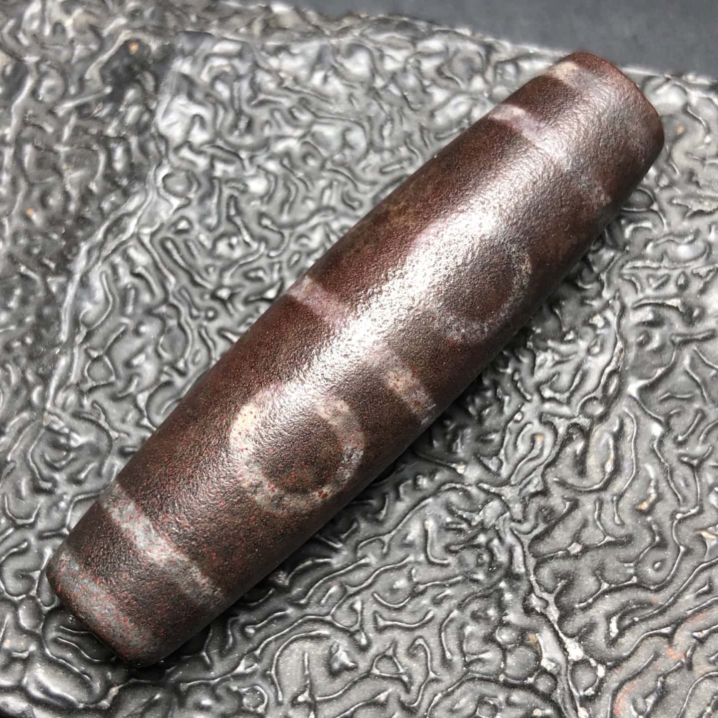Chinese Natural Agate DZI Beads