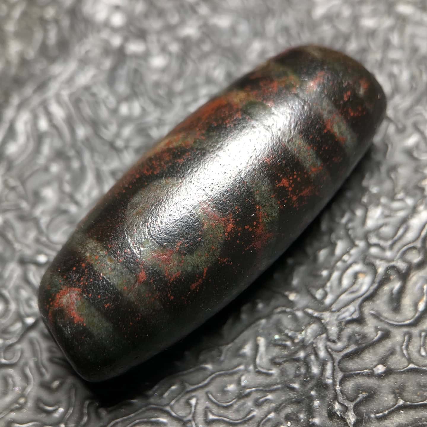 Chinese Natural Agate DZI Beads