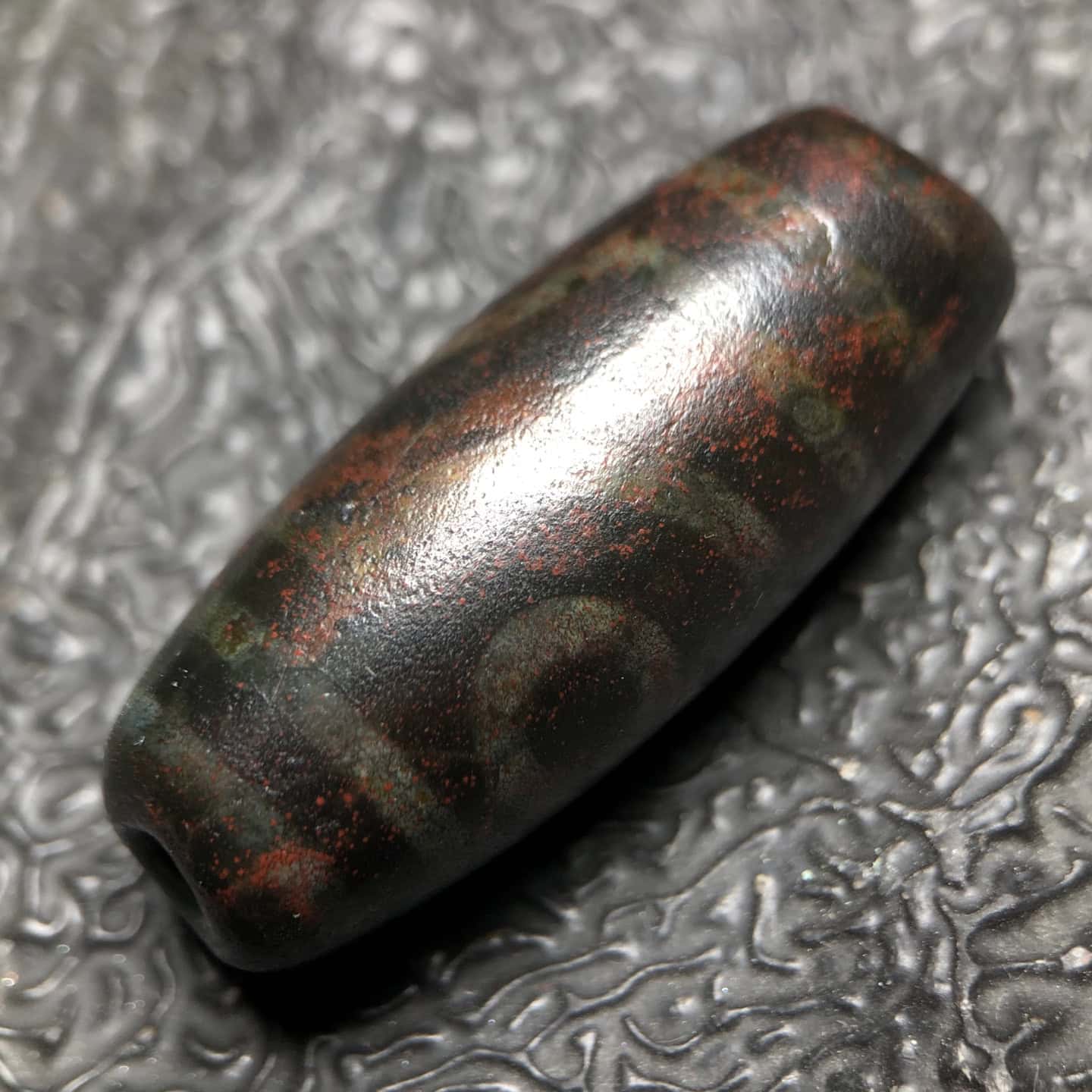 Chinese Natural Agate DZI Beads