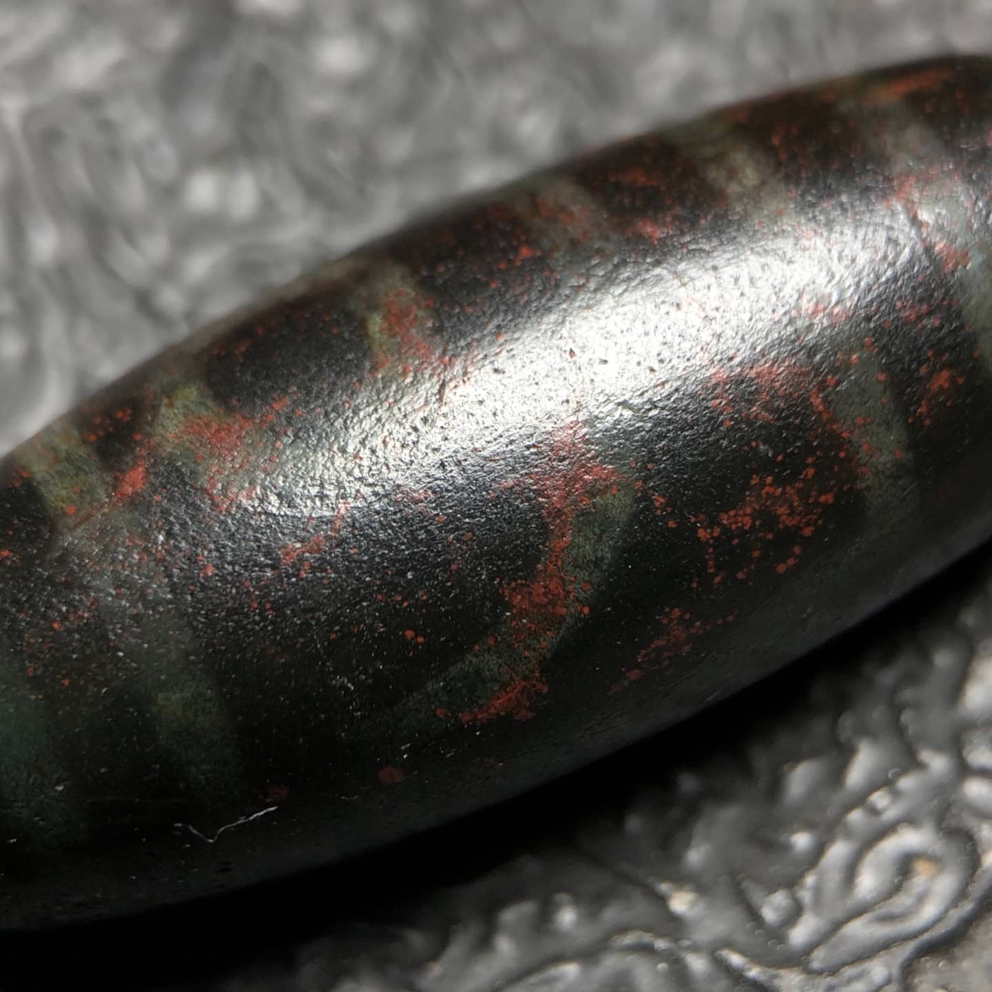 Chinese Natural Agate DZI Beads
