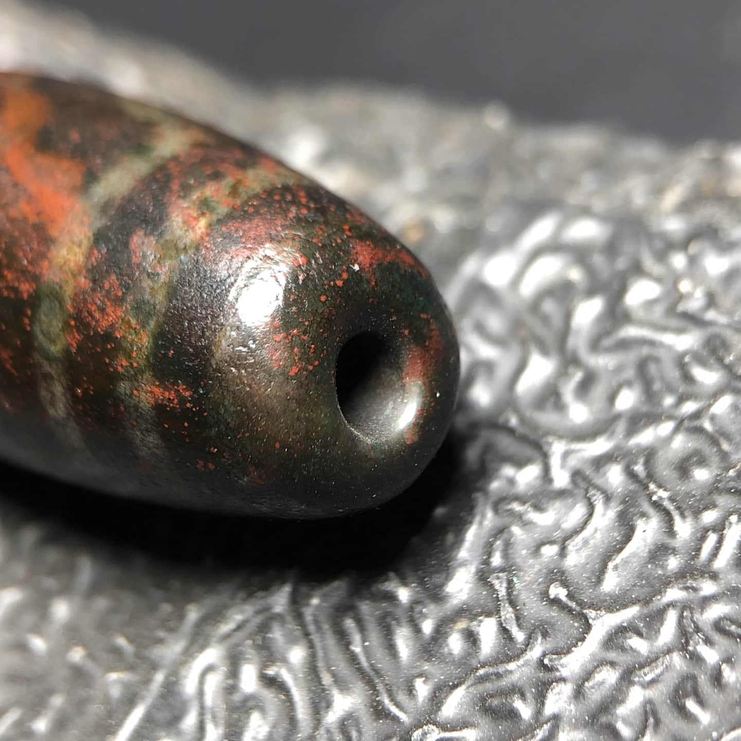 Chinese Natural Agate DZI Beads