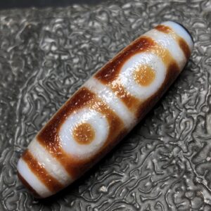 Chinese Natural Agate DZI Beads