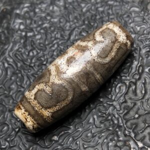 Chinese Natural Agate DZI Beads
