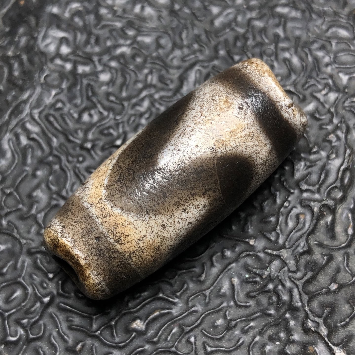 Chinese Natural Agate DZI Beads