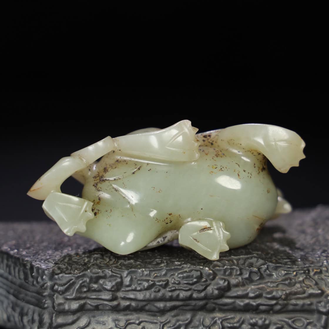 Chinese Natural Jade Carved animals