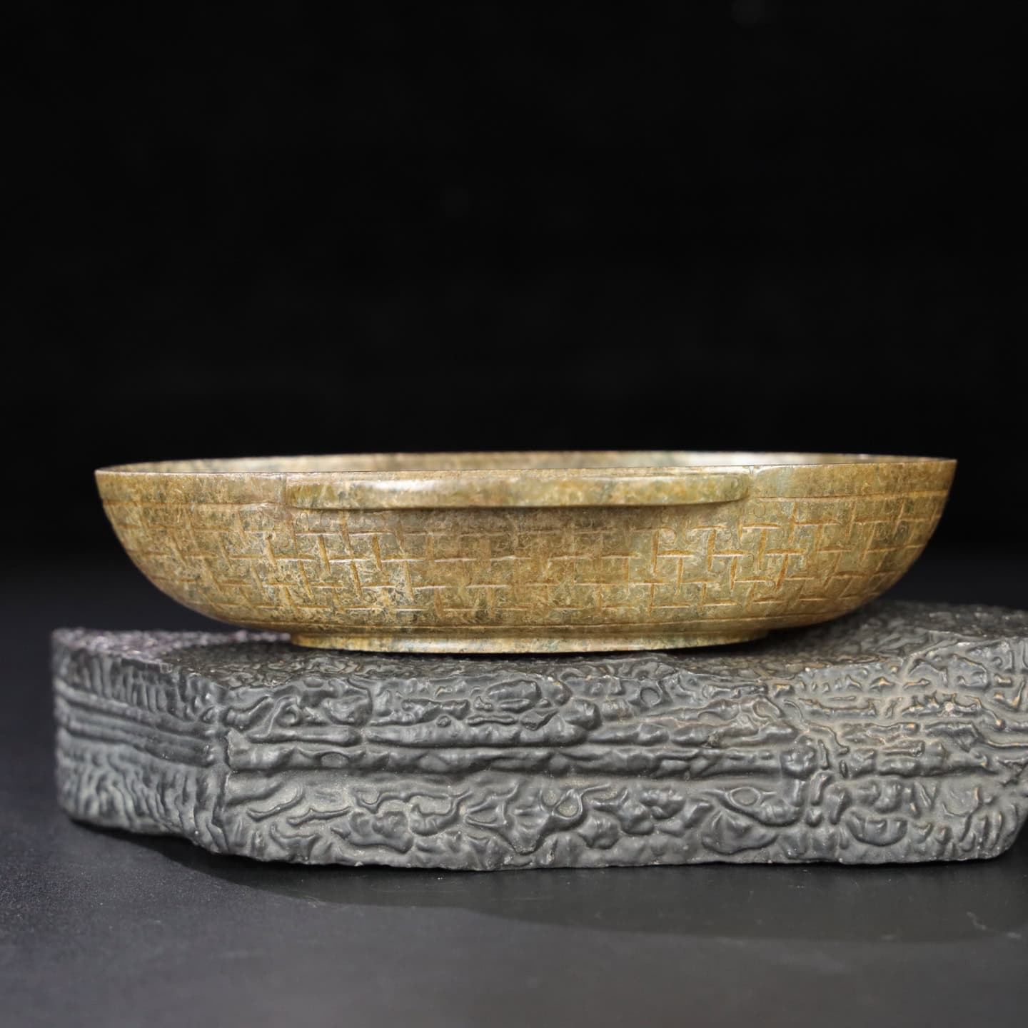 Chinese Natural Jade Carved cup