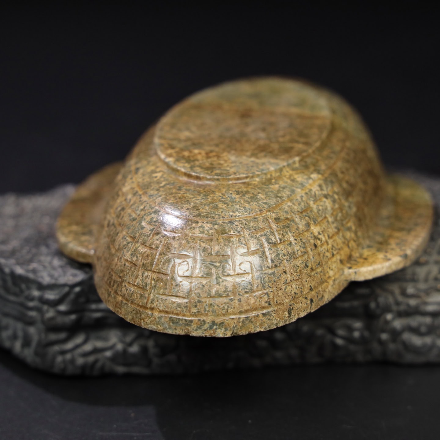 Chinese Natural Jade Carved cup