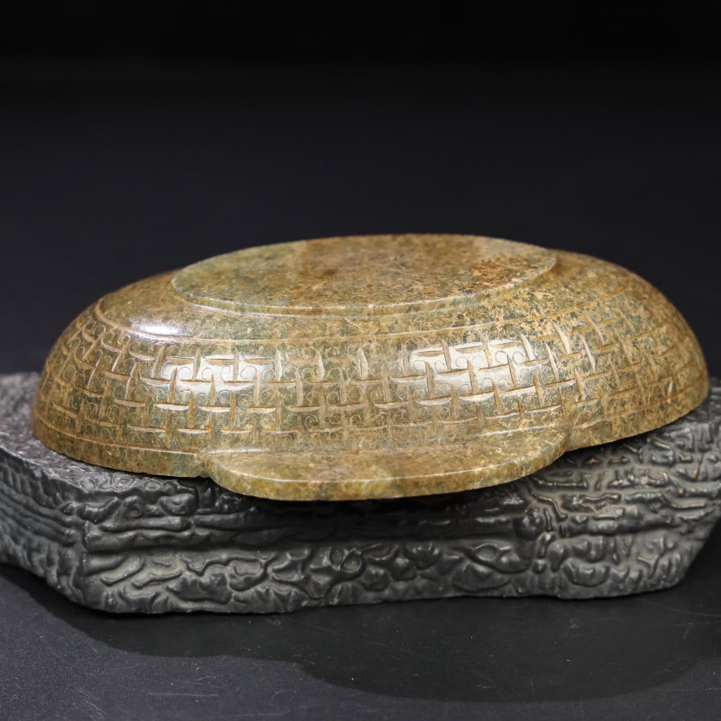 Chinese Natural Jade Carved cup
