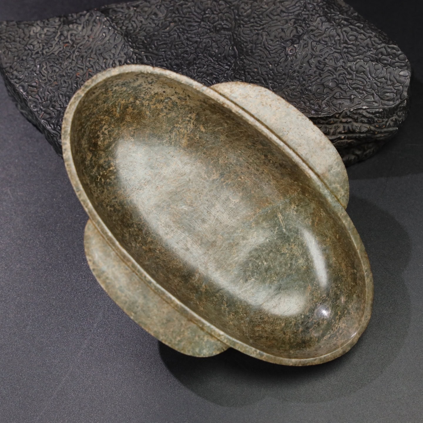Chinese Natural Jade Carved cup