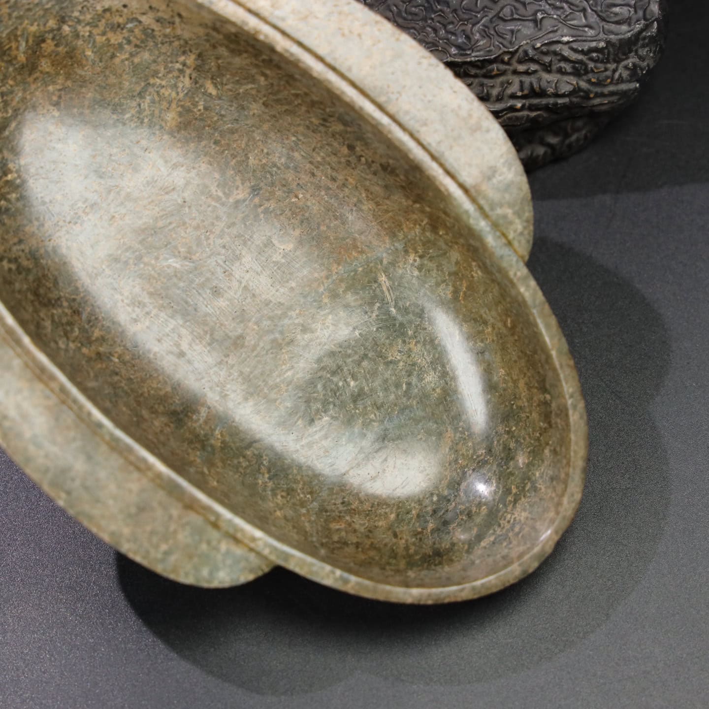 Chinese Natural Jade Carved cup