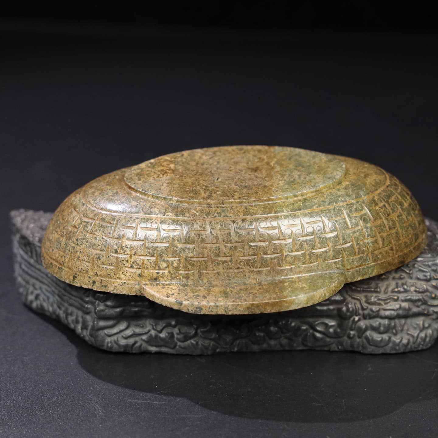 Chinese Natural Jade Carved cup