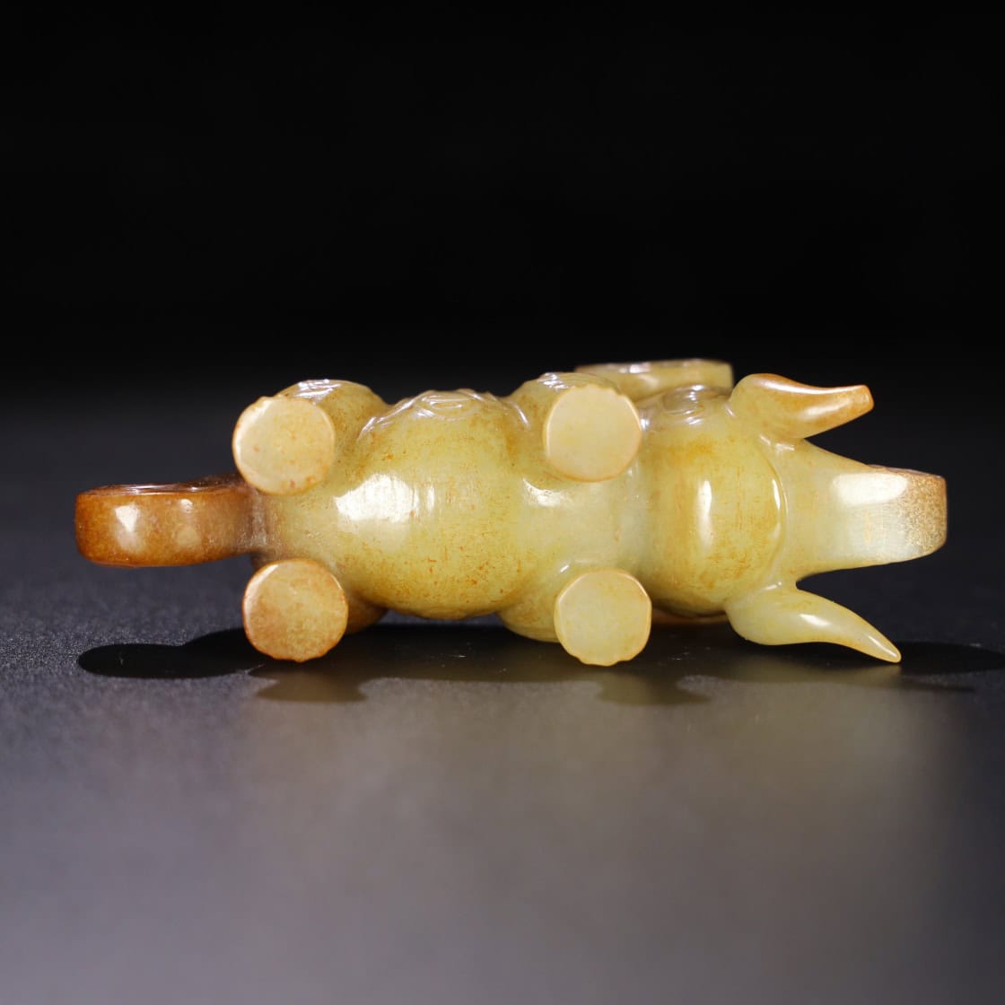 Chinese Natural Jade Carved beast