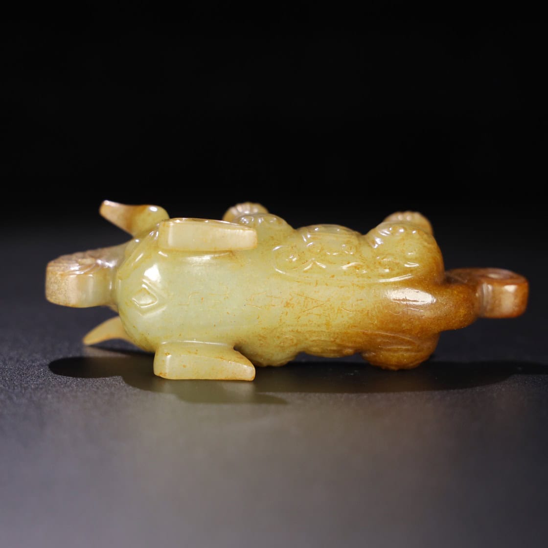 Chinese Natural Jade Carved beast