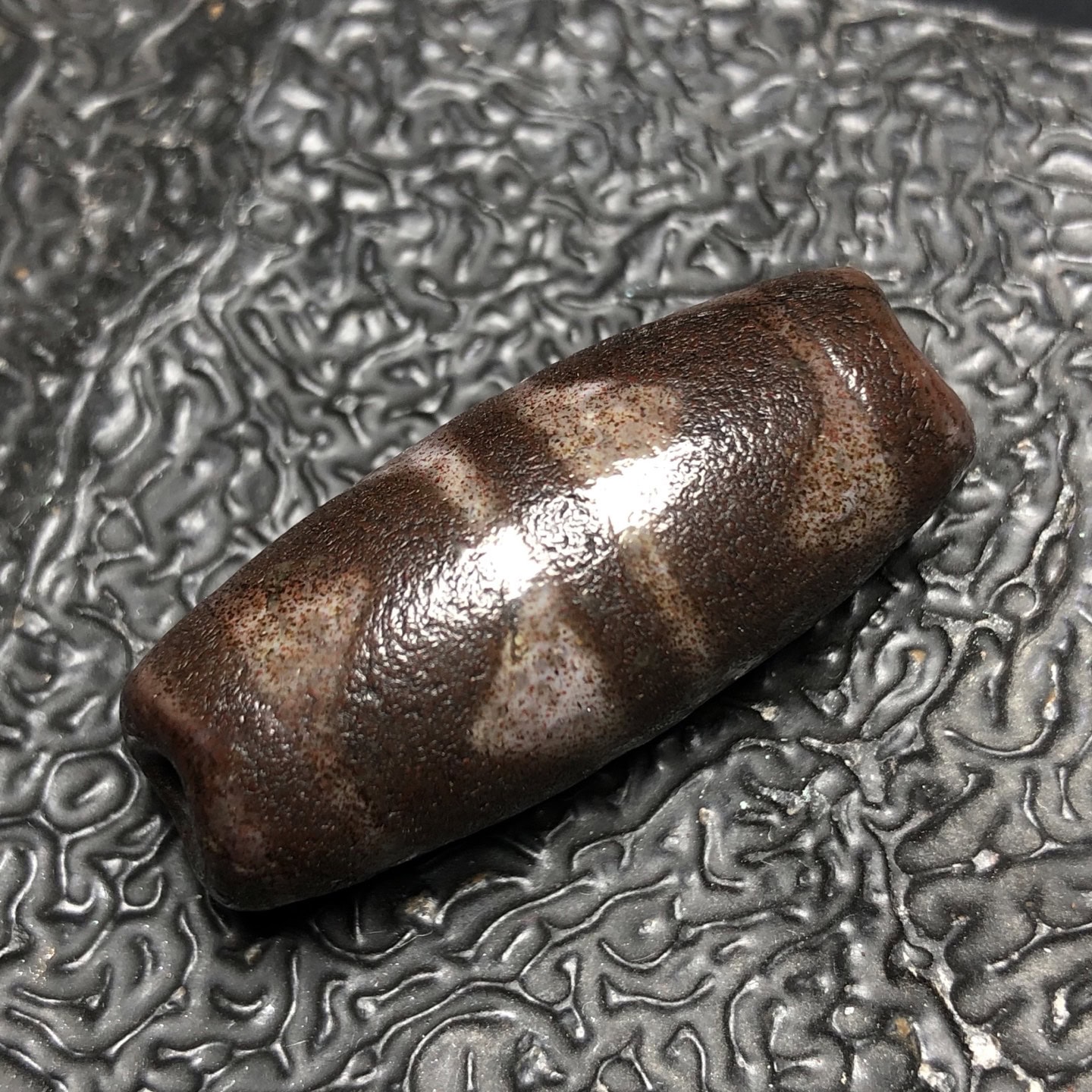 Chinese Natural Agate DZI Beads