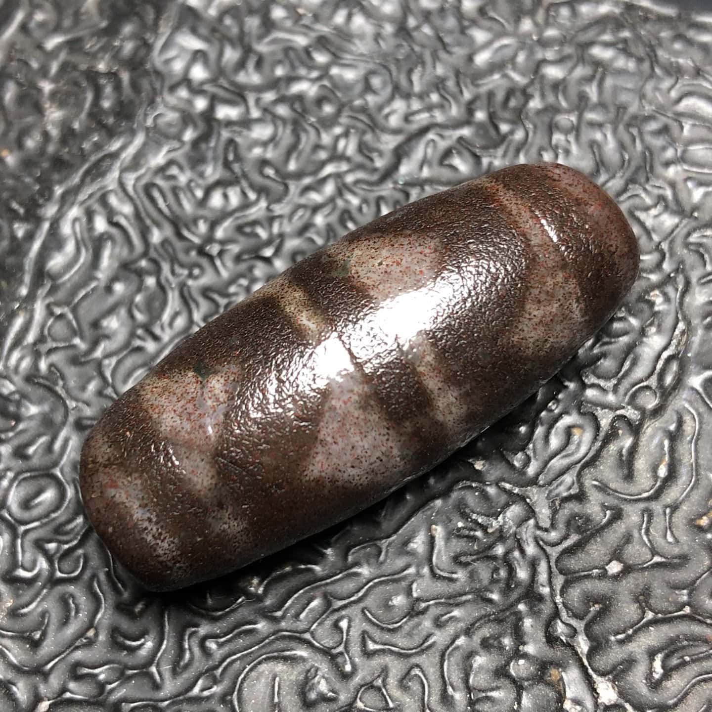 Chinese Natural Agate DZI Beads