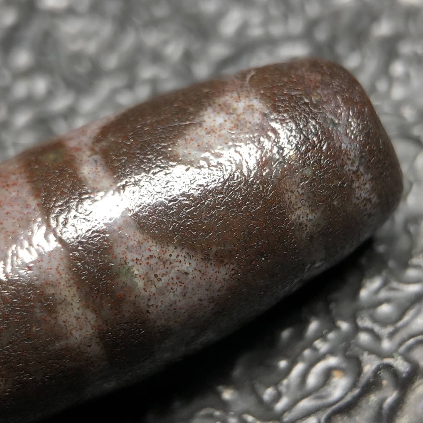 Chinese Natural Agate DZI Beads