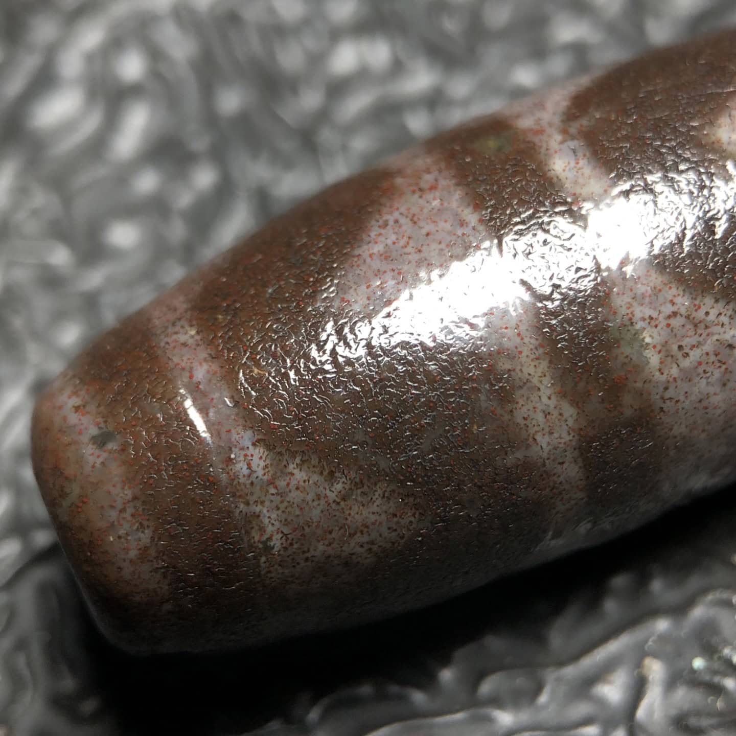 Chinese Natural Agate DZI Beads