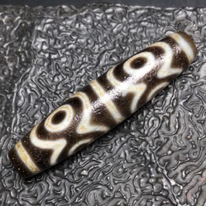 Chinese Natural Agate DZI Beads
