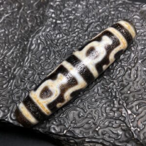 Chinese Natural Agate DZI Beads