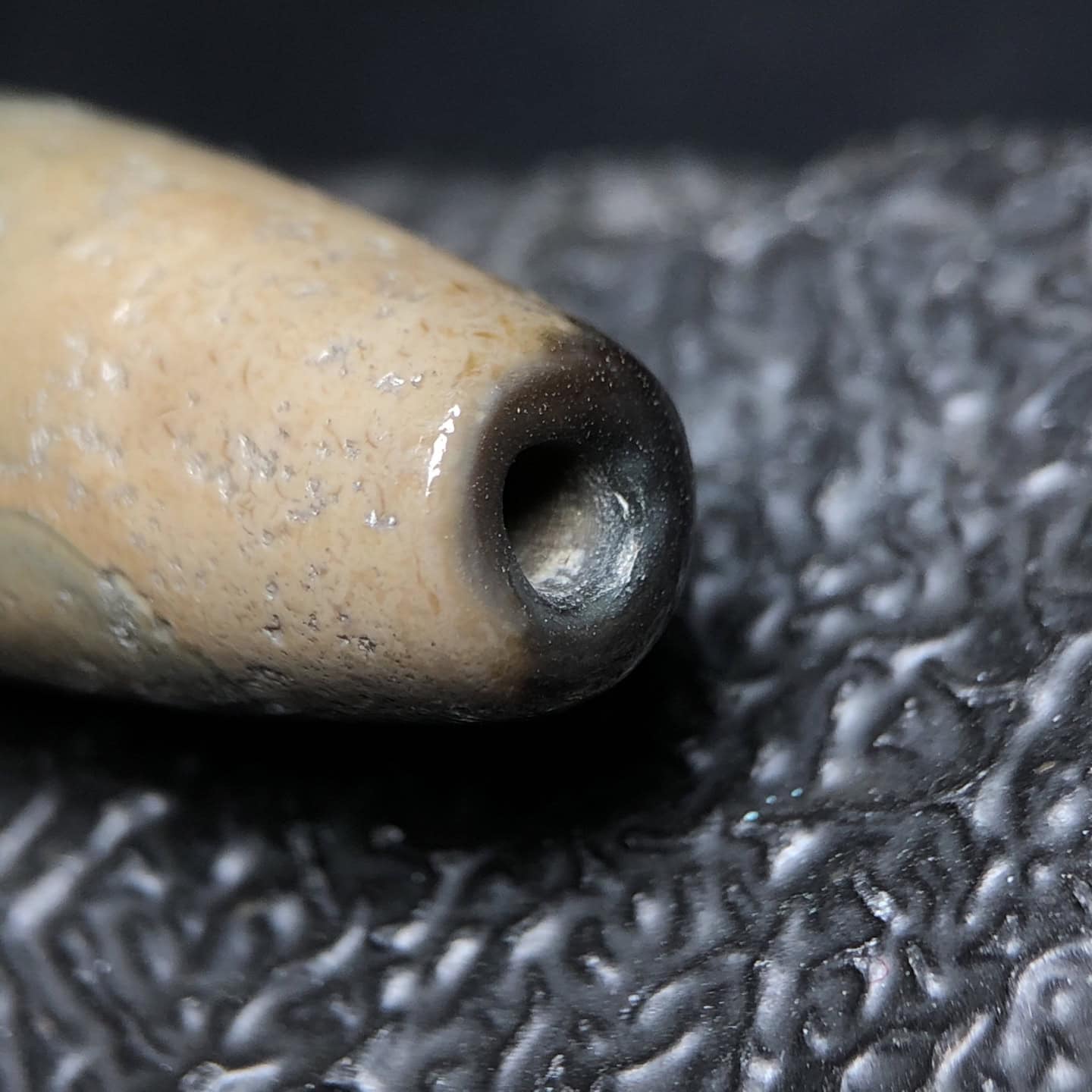 Chinese Natural Agate DZI Beads