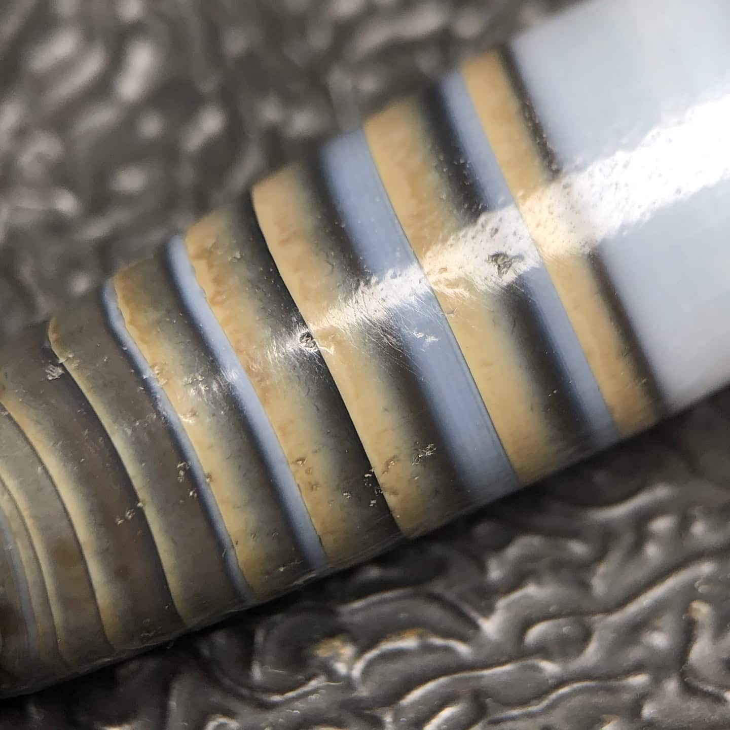 Chinese Natural Agate DZI Beads