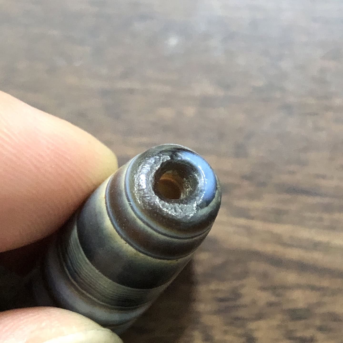 Chinese Natural Agate DZI Beads