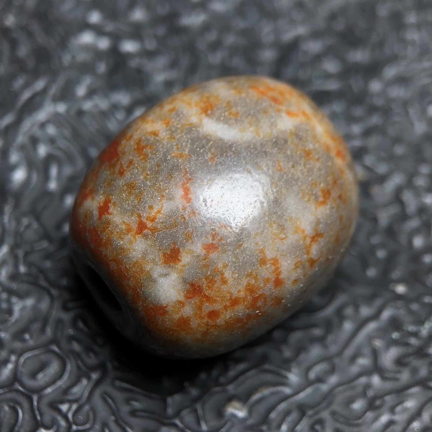 Chinese Natural Agate DZI Beads